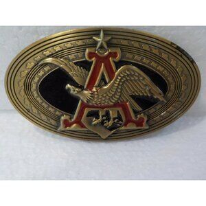 2010 Limited Ed. "A" Anheuser-Busch Budweiser Belt Buckle Fits up to 1.5" Belt